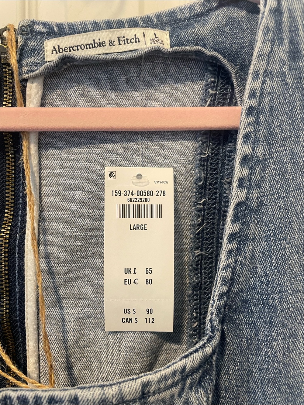 Abercrombie & Fitch denim dress - Picture 3 of 3